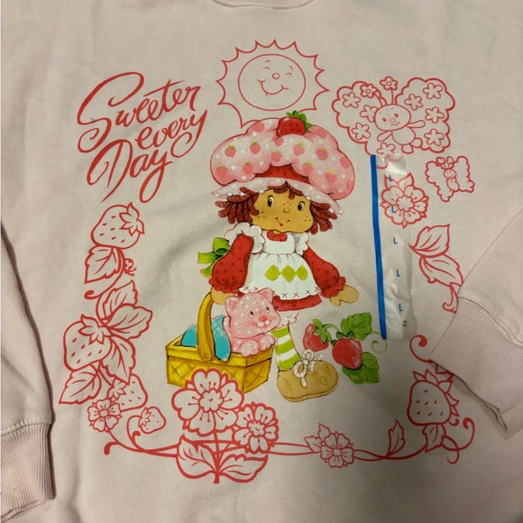 Pink Graphic Sweatshirt - Picture 2 of 3